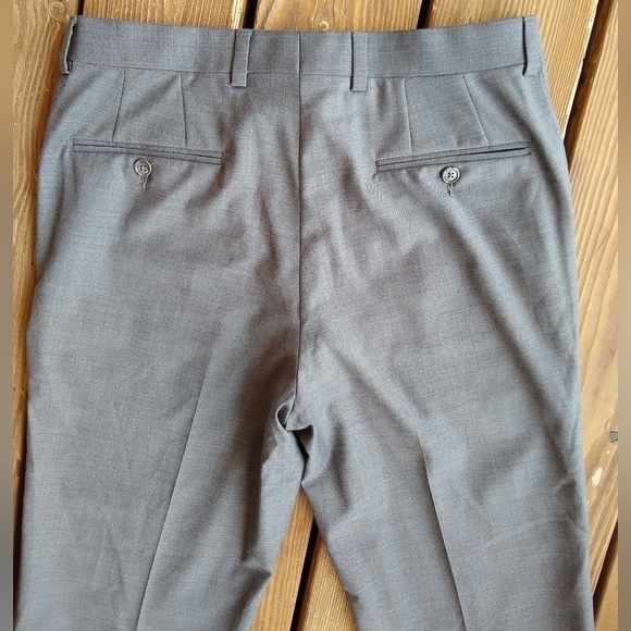 SALE 🛍️ CREMIEUX Travel Smart Dress pants Modern Fit Wool blend Mens size 32R - Picture 4 of 7